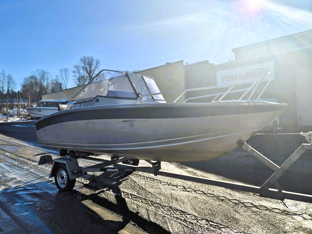 Silver Wolf BR 510 + Honda BF60