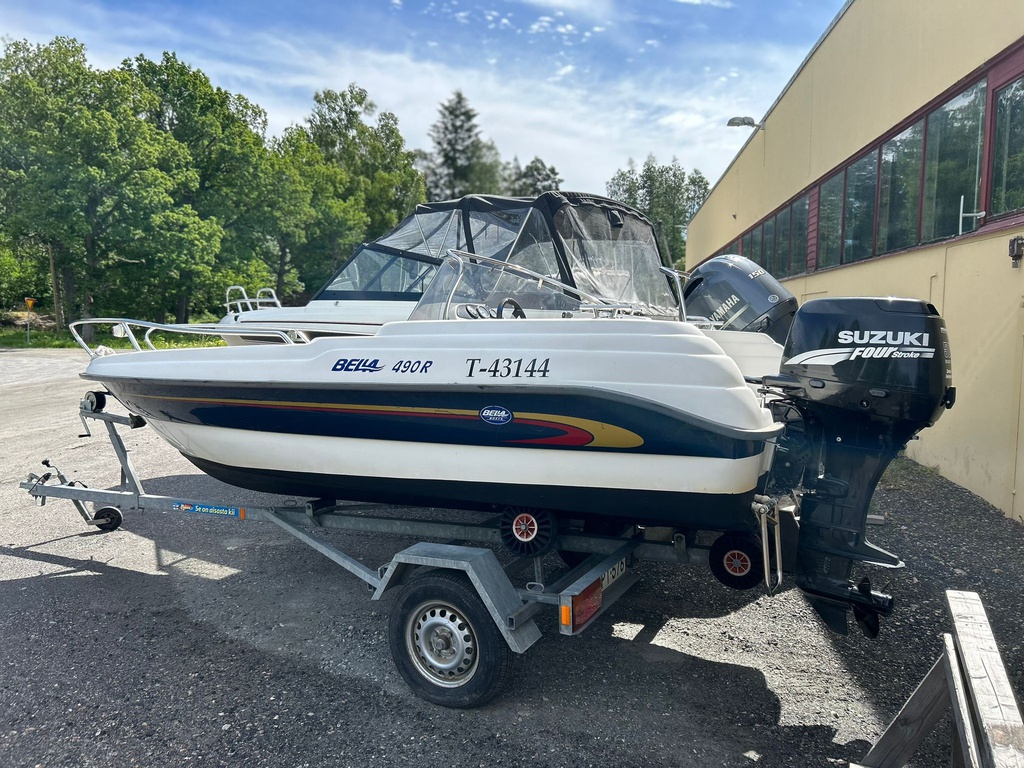 Bella 490 R + Suzuki 50 T-43144 + Majava 750