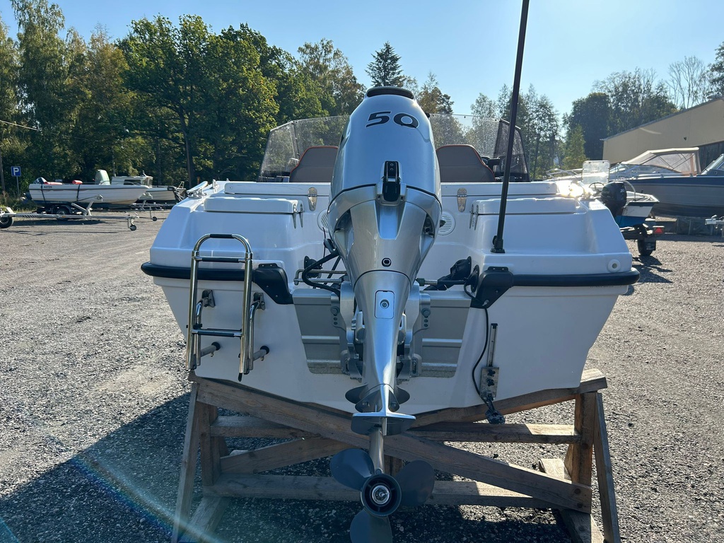 Terhi 480 BR + Honda BF50