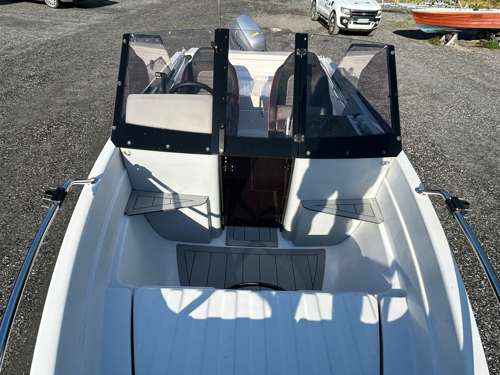 Terhi 480 BR + Honda BF50