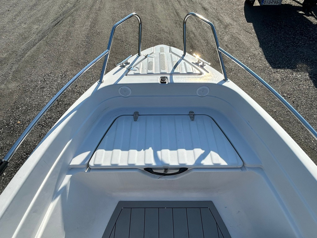 Terhi 480 BR + Honda BF50