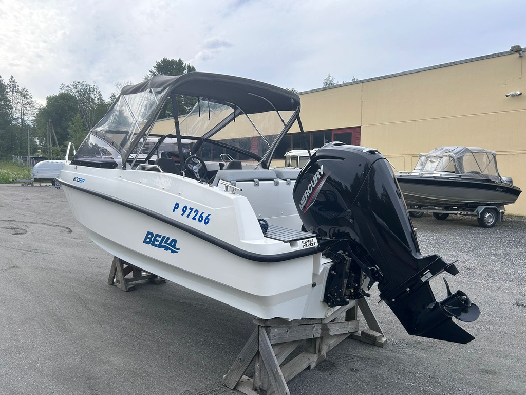 Bella 500BR + Mercury F80