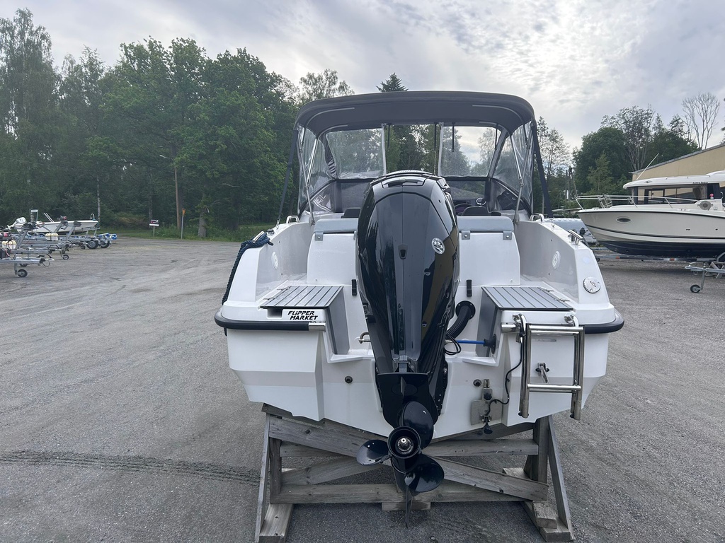 Bella 500BR + Mercury F80