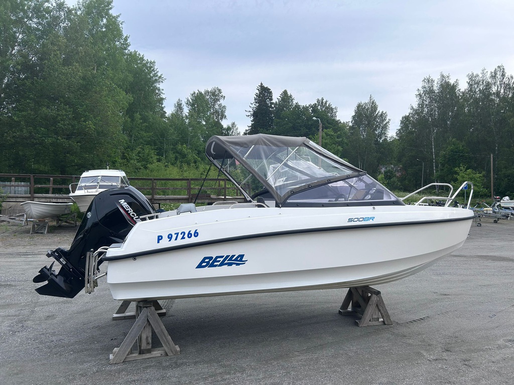 Bella 500BR + Mercury F80
