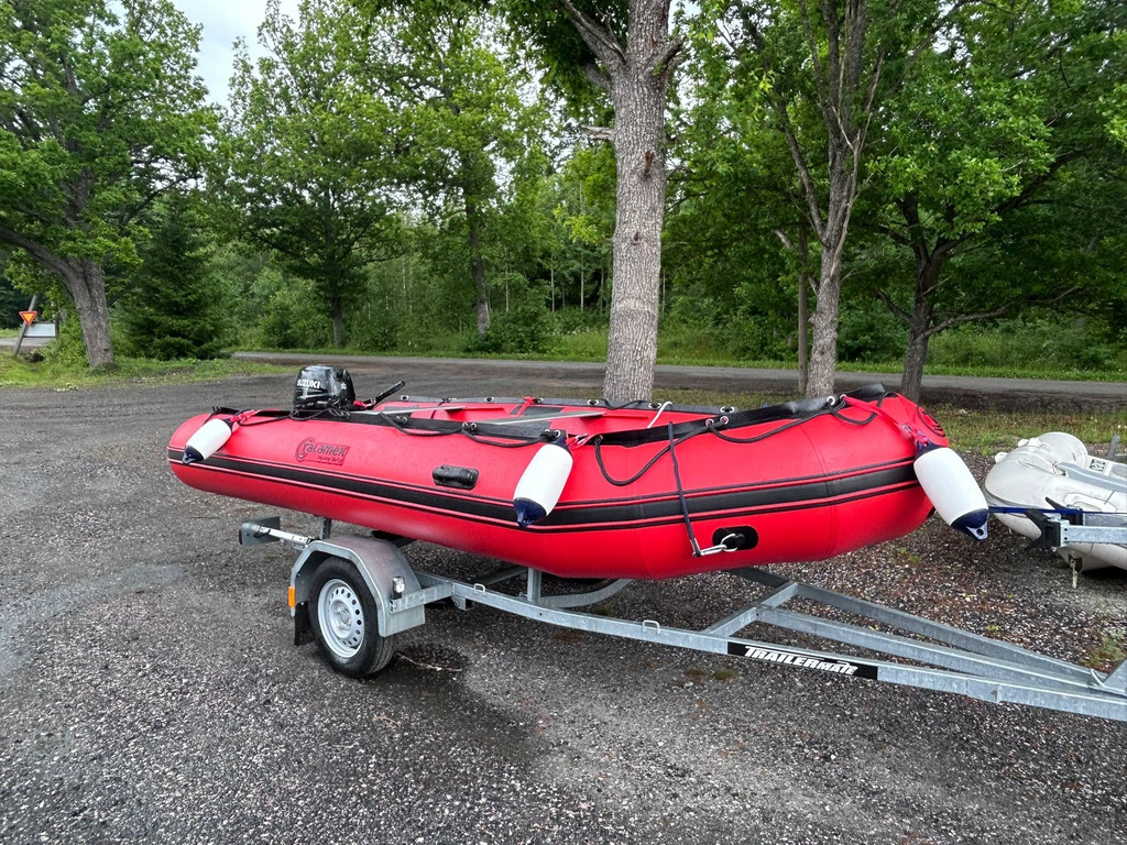 Talamex 450 + Suzuki DF20 + Trailermate DTV-228