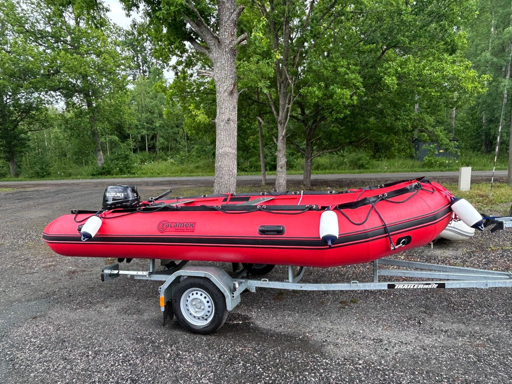 Talamex 450 + Suzuki DF20 + Trailermate DTV-228