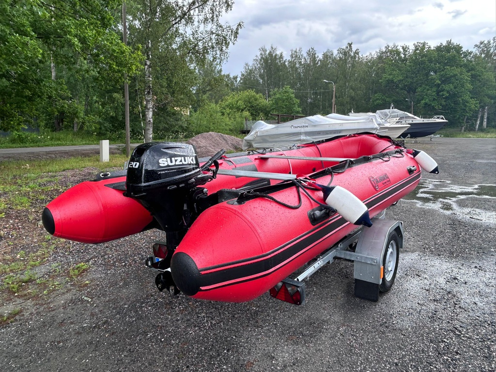 Talamex 450 + Suzuki DF20 + Trailermate DTV-228