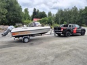 Terhi 475 BR + Honda BF50 + traileri