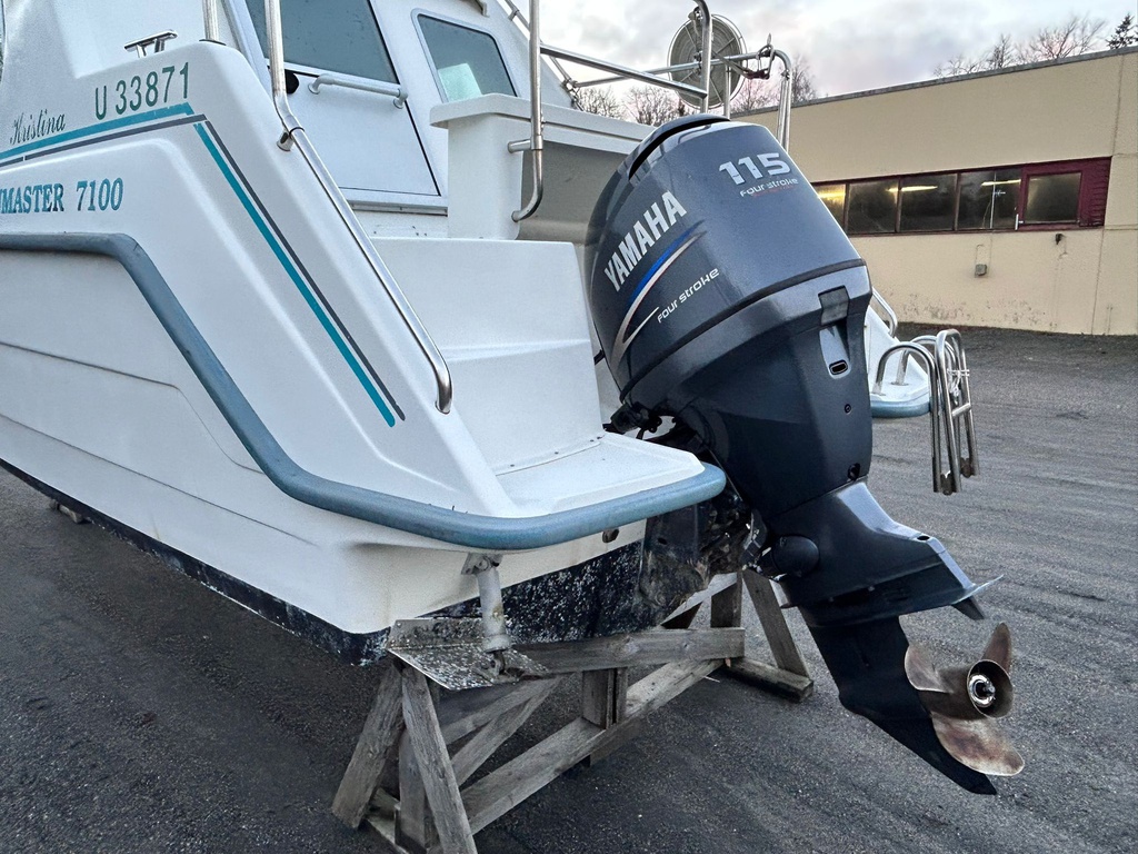 Finnmaster 7100 + Yamaha F115