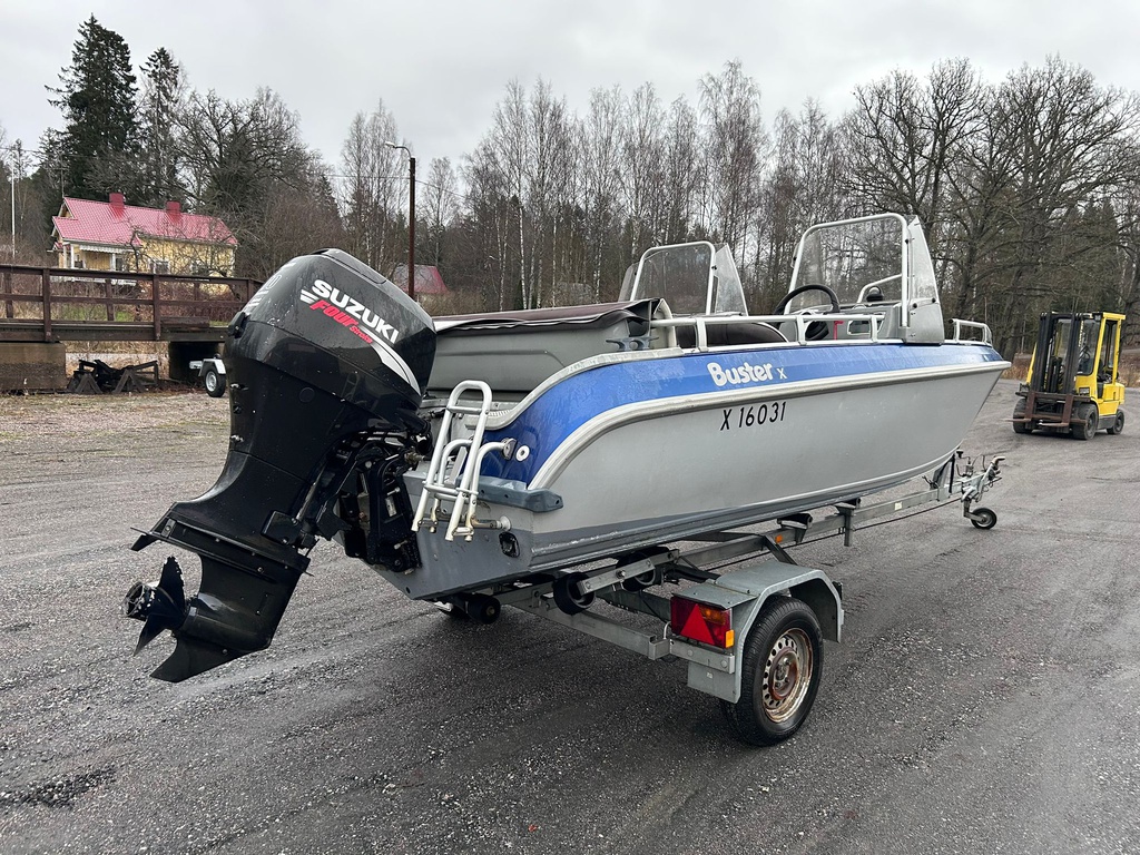 Buster X + Suzuki DF70