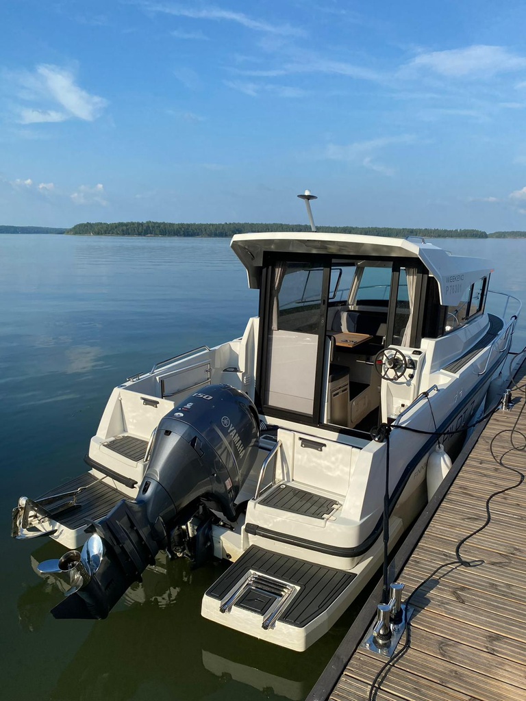 Finnmaster Pilot 7 + Yamaha F150