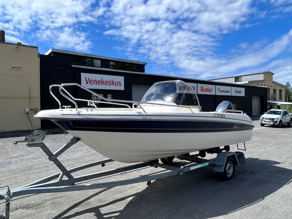 Yamarin 56SC + Yamaha F80 + Traileri