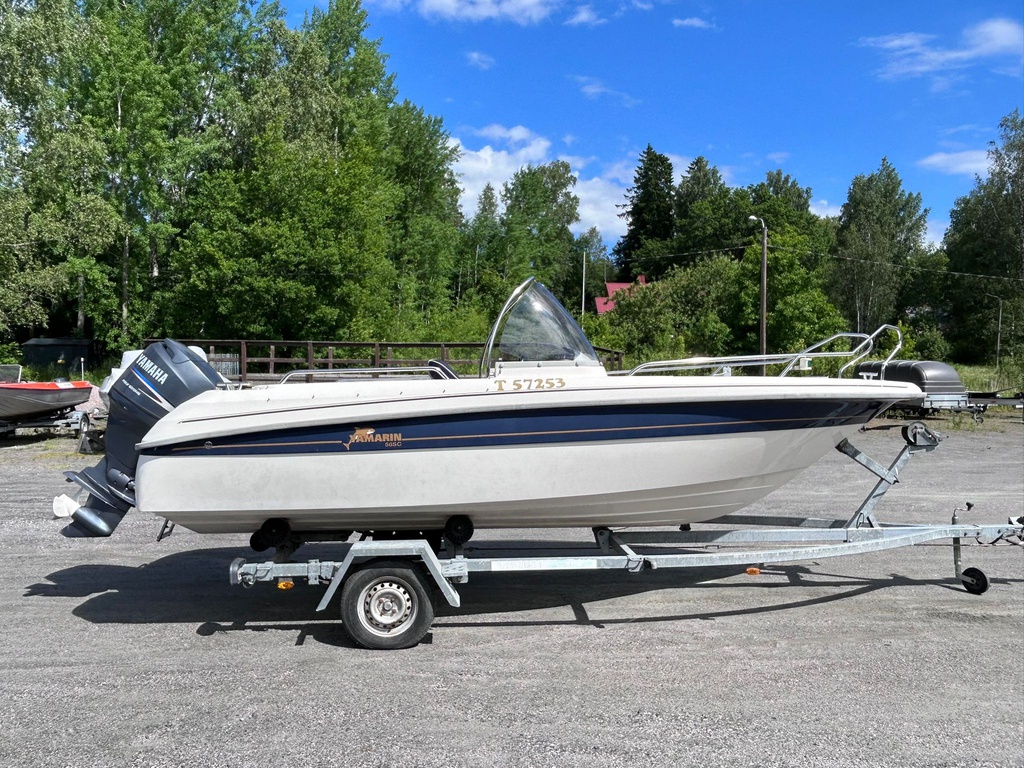 Yamarin 56SC + Yamaha F80 + Traileri