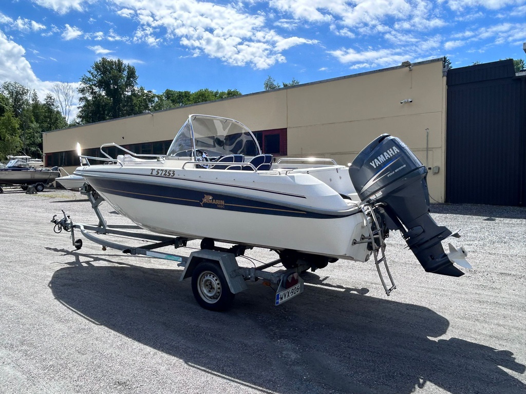 Yamarin 56SC + Yamaha F80 + Traileri
