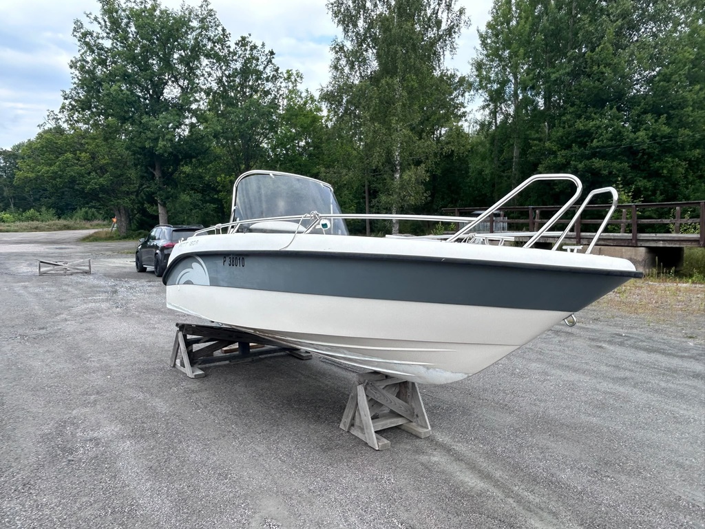 AMT 160R + Honda BF50