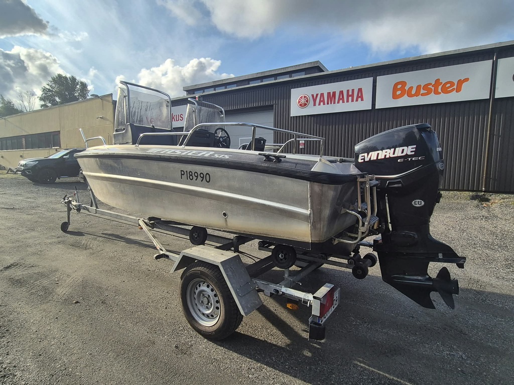 Faster 515SC + Evinrude E-TEC 90
