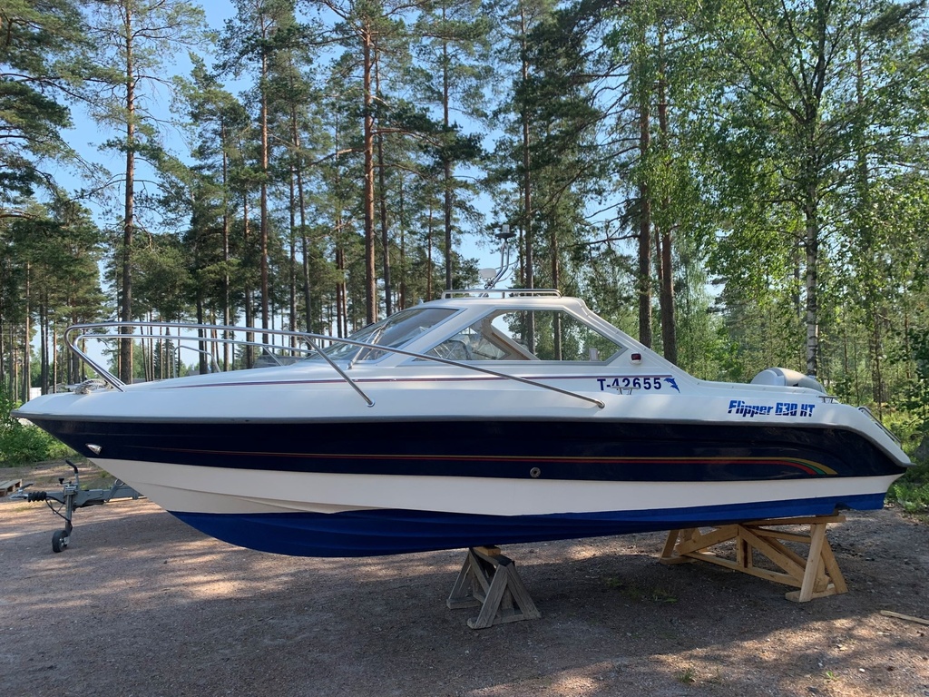 Flipper 630 HT + Honda 90