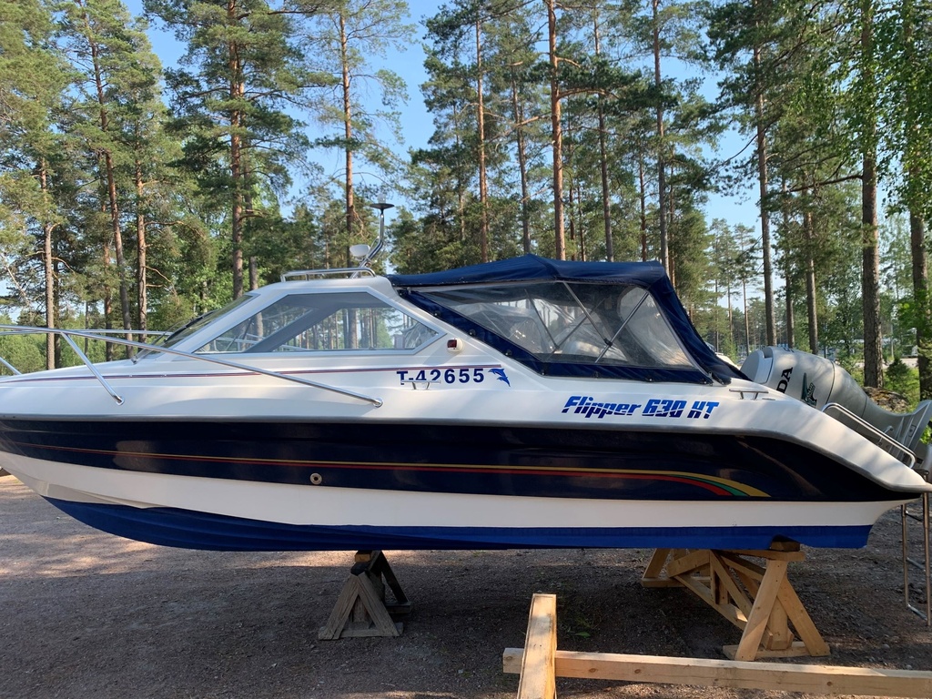 Flipper 630 HT + Honda 90