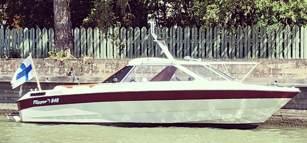 Finnmaster Husky R8s + Yamaha 350 V8