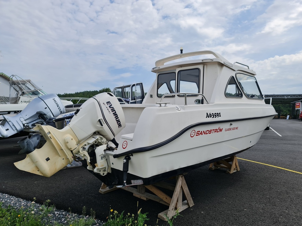 Sandström 620MC+Evinrude E-Tec 90