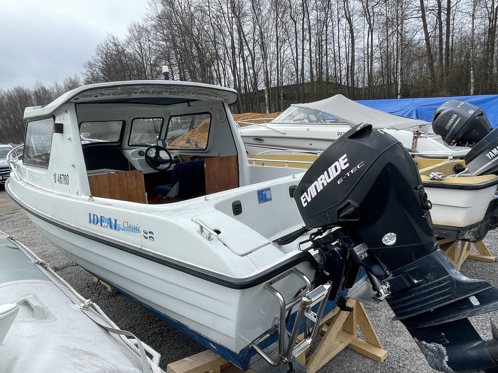 Ideal classic 550ht + evinrude 50hp e-tech 2006