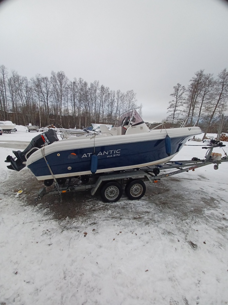 Atlantic 570 WA + Suzuki 140 Hp