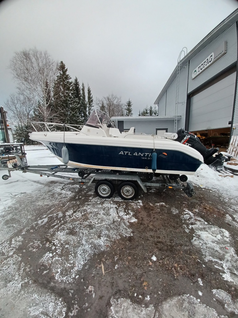 Atlantic 570 WA + Suzuki 140 Hp