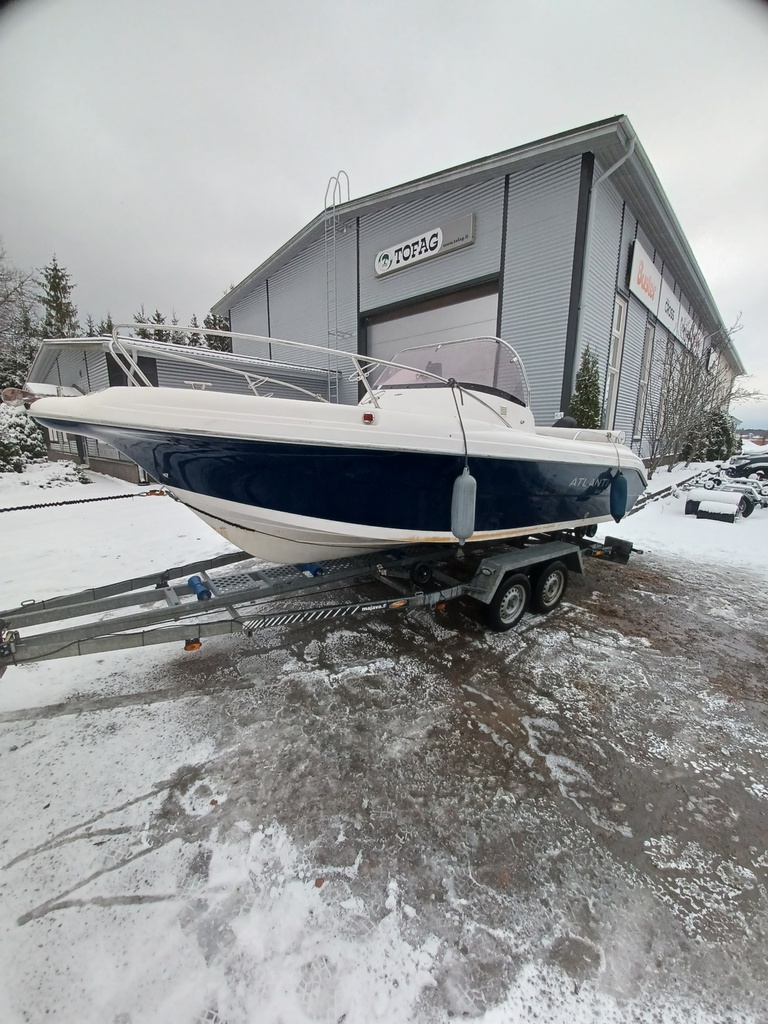 Atlantic 570 WA + Suzuki 140 Hp