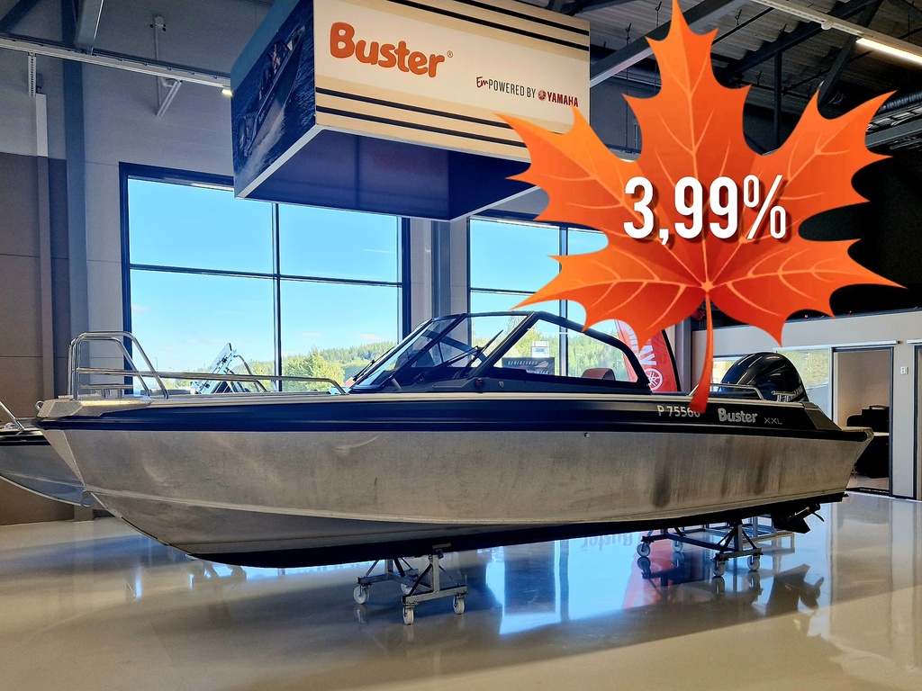 Buster XXL + Yamaha 150