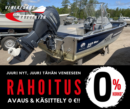 Linder Sportman 445 + Yamaha F30FETL