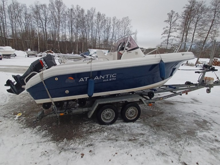 Atlantic 570 WA + Suzuki 140 Hp