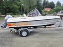 Terhi 475 BR + Honda BF50 + traileri